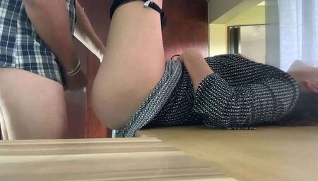 Redsparow films boss' affair with hot MILF secretary