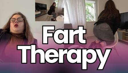 Your first session of fart exposure therapy with me