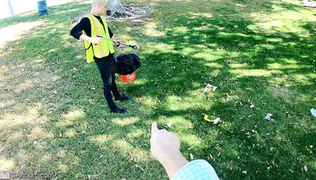Andrew Connor Chokes Down Cock To Get Out Of Trash Duty