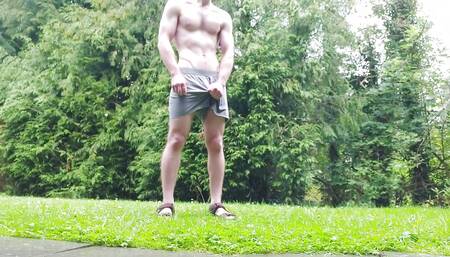 Risky garden strip
