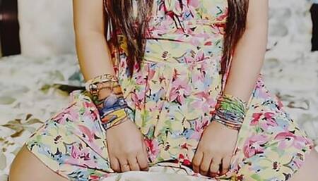 Sonam is enjoying with Dildo