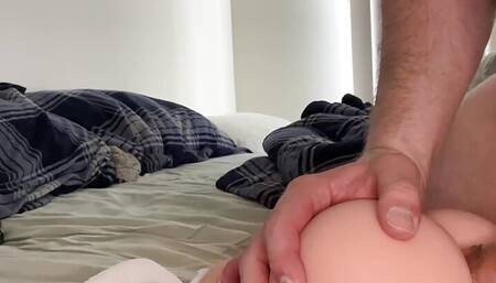 Big Cock destroying sex toy