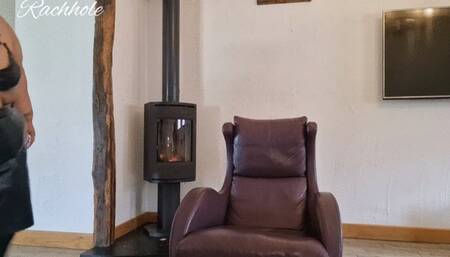 Fat ass spy gets results