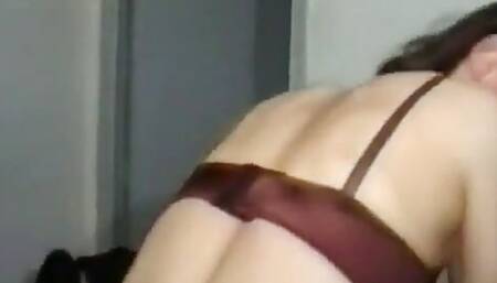 Under her wise and innocent looks hides a true hungry sex starving