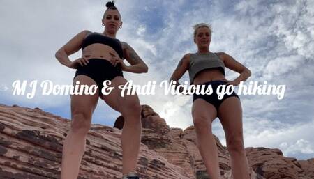 MJ & Andi go hiking