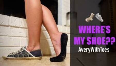 One Shoe On, Mismatched Socks Foot Fetish Fantasy