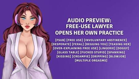 The Free-Use Lawyer Opens Her Own Practice