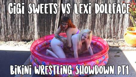 Bikini Wrestling Showdown pt1