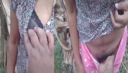 Deshi girl sex in jangal , Indian Village sex