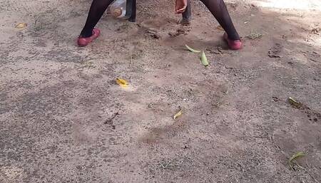 I humiliated my dirty maid I spurred and peed on the emotional woman's body