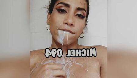 Milkshake shower