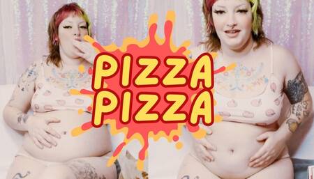 Oh my, pizza pizza!