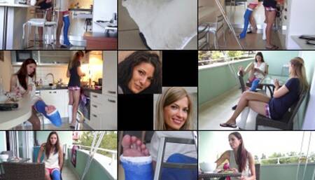 Emma Term LLC & Benetta Term SLWC Cooking in Casts (in HD 1920X1080)