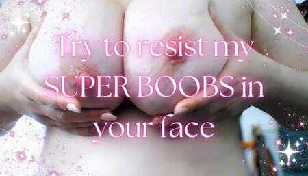 Super oily big boobs for you to worship and cum all over