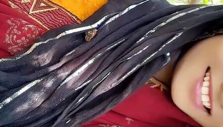 Indian beautiful sister-in-law taken outdoors and fucked hard when she was alone in the garden