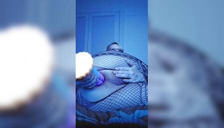 NaughtyAleena stretches her tight ass with a Unicorn dildo