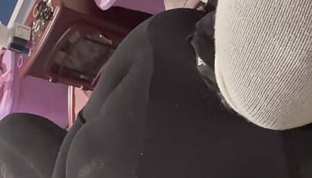 Sock Mask Encased Orgasm