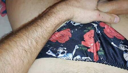 Milking My Cock in My Stin Thong