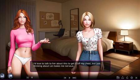 Lust Campus - Part 42 - My First Lesbian Experience with Bestie by Misskitty2k