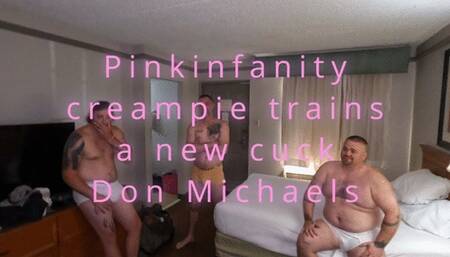 Pinkinfanity Cucks newbie Don Michaels with PBear and Buck Nekkid (1080p)