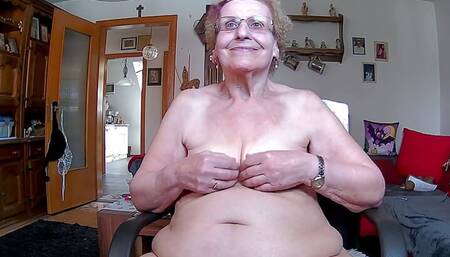 Grandma's Hot Thick Thighs Nice to Look at... put the tail between them.