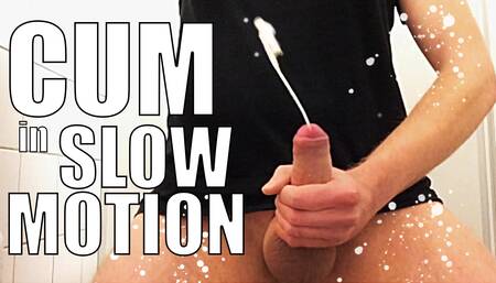 CUM in Slowmotion!