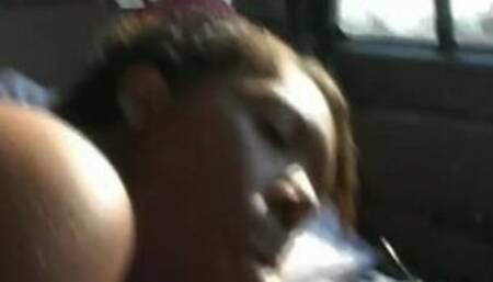 Brown girl gets facial from white guy