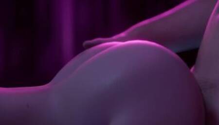 Overwatch Dva Stripper with cum | SOUND | Full HD