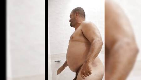Daddy Bear With His Sex Toy