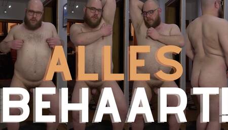 I'm just hairy EVERYWHERE! Look at it!