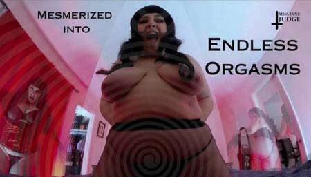 Mesmerized into Endless Orgasms - VR 360 - featuring Jane Judge, a trance loop for gooners with special effects, magic control, Goddess worship, jerk off instructions, high heel dangling, nylon and pantyhose fetish, and a JOI to an explosive finish on Sc