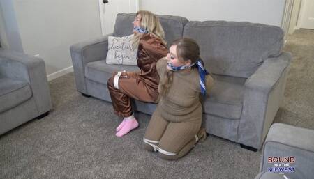 Movie Night Turns Into Bondage HD