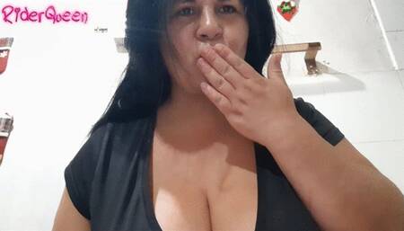 BBW stepmom Bodyworship