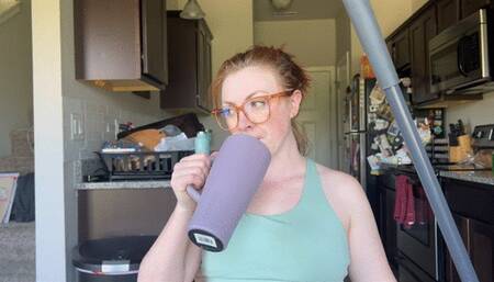 Lazy Boyfriend Has to Worship Dirty Feet