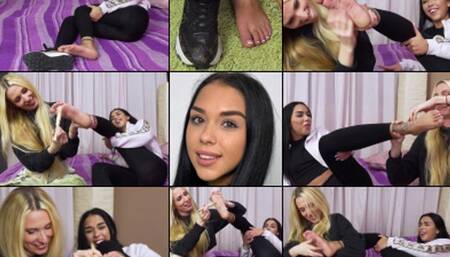 BlackAngel Foot Tickle at Home (in HD 1920X1080)