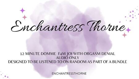 Femdom JOI Denial 01