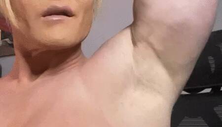 Muscular armpits