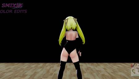 Genshin Impact Faruzan Hentai Dance and Sex Mmd 3D Blonde Hair Color Edit Smixix