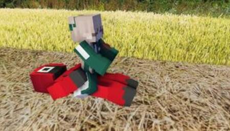 Porn in Minecraft | Squid Game Mod | Game over 2