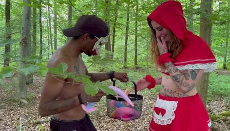 Red riding hood & big bad wolf