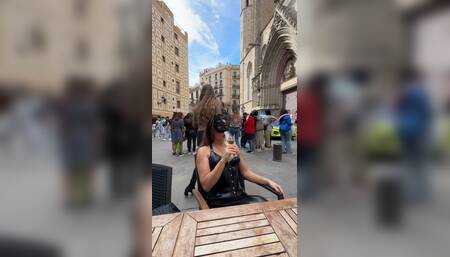 Latex in public Barcelona 1