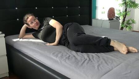 A full facial splash!