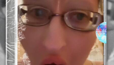 Saliva from my big lips