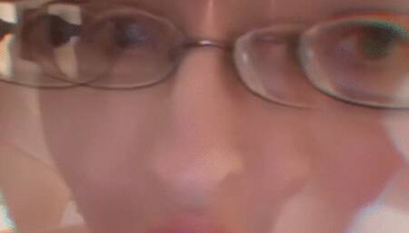 Saliva from my yawning mouth