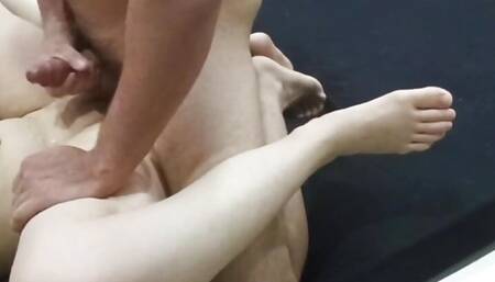 Wonderful Turkish woman great video. She cums laughing as she enjoys it.