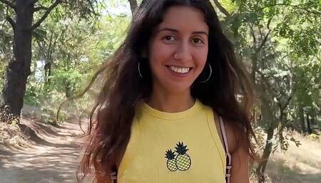 Public Risky Blowjob on Ferris Wheel in an Amusement Park