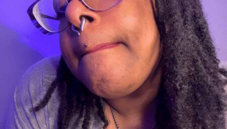 Big Glossy Femdom Lips JOI