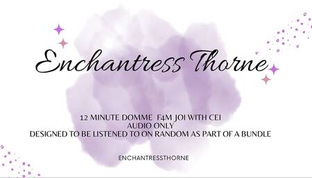 Femdom JOI CEI Part 2