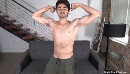 Hung Model Jerks & Gets Sucked -Part 1 - Standard Def
