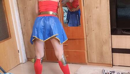 wonder woman clean your house